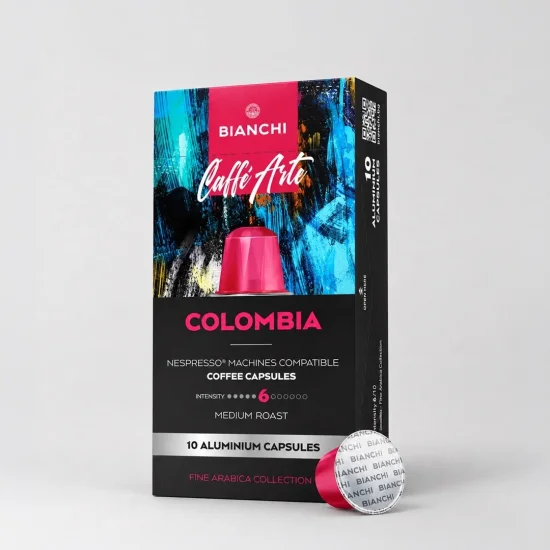 Bianchi Caffè Arte Colombia кафе капсули 10 бр
