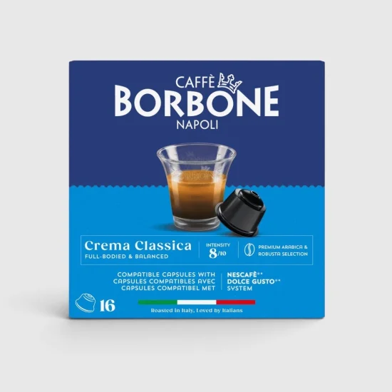 Dolce Gusto съвместими капсули   BORBONE CREMA CLASSICA