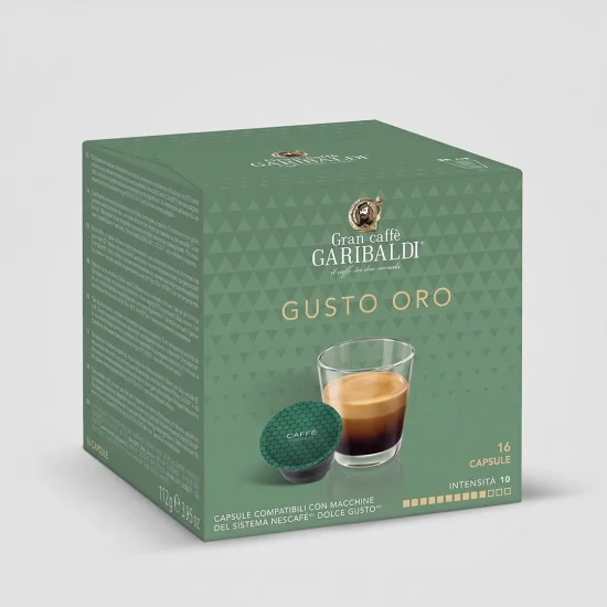 GARIBALDI  GUSTO Oro съвместими капсули DOLCE GUSTO