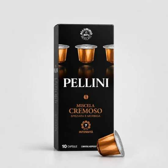 Pellini капсули Nespresso Cremoso