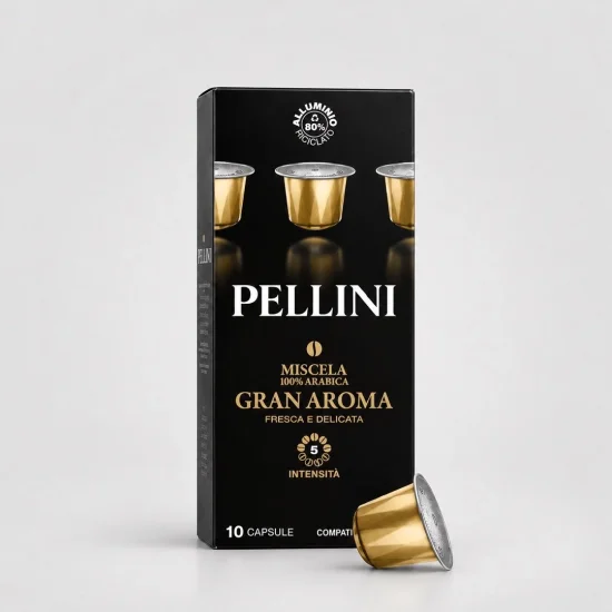Pellini капсули Nespresso Gran Aroma