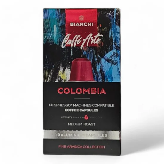 Капсули Bianchi Caffè Arte Colombia кафе капсули 10 бр
